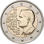 nouvelle pièce de 2 euro 2026  Luxembourg